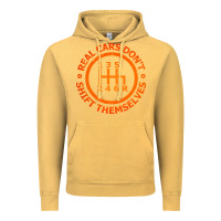 Vintage Mustard real cars dont shift themselves Vintage Hoodie - artisFamous