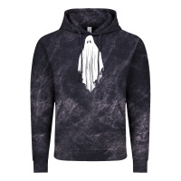 Cloud Black sheet ghost Vintage Hoodie - artisFamous