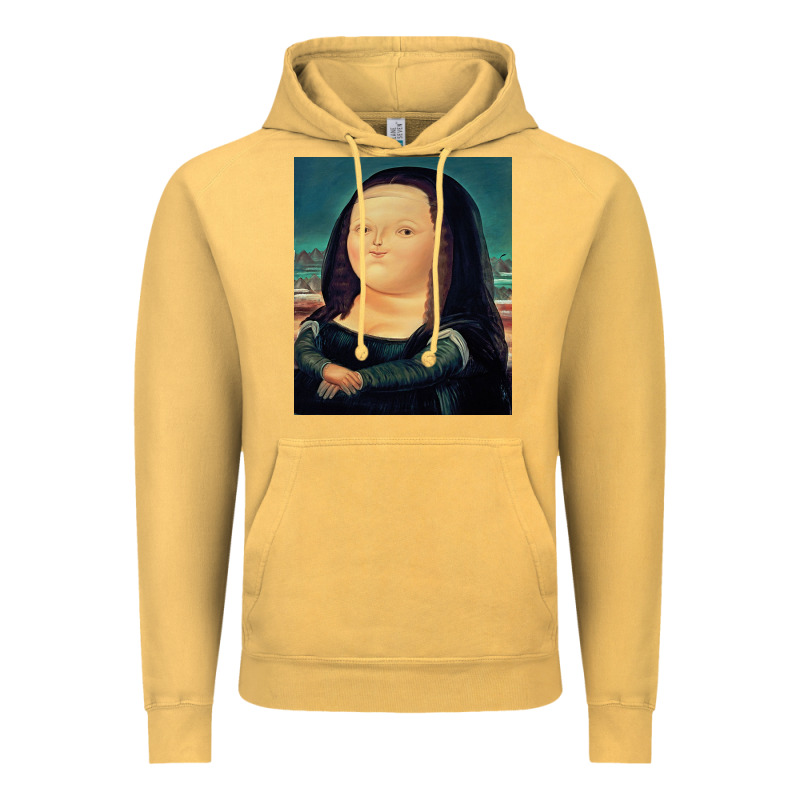 Fernando Botero Mona Lisa Vintage Hoodie by artisFamous | Teevron