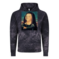 Cloud Black fernando botero mona lisa Vintage Hoodie - artisFamous