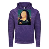 Cloud Purple fernando botero mona lisa Vintage Hoodie - artisFamous