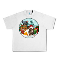 Lunar Rock Christmas Pig With Chicken Urban Heavy Tee - FaDigitalArtStudio