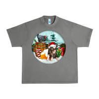 Tornado Christmas Pig With Chicken Urban Heavy Tee - FaDigitalArtStudio