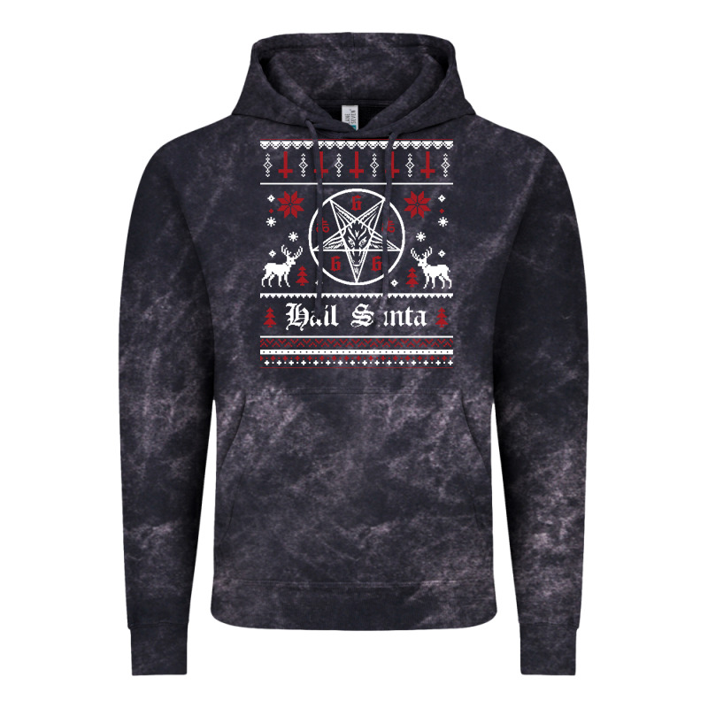 Hail Santa Ugly Christmas Sweater   Sweatshirt Vintage Hoodie by artisFamous | Teevron