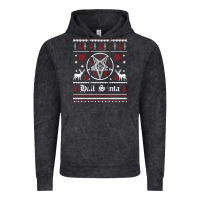 Vintage Black hail santa ugly christmas sweater   sweatshirt Vintage Hoodie - artisFamous