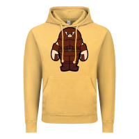 Vintage Mustard juggernaut chibi Vintage Hoodie - artisFamous