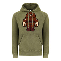 Vintage Olive juggernaut chibi Vintage Hoodie - artisFamous
