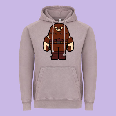 Juggernaut Chibi Vintage Hoodie Designed By Artisfamous