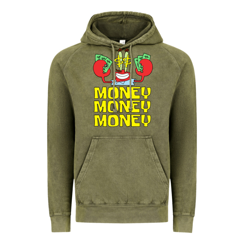 Mr Krabs Love Money Vintage Hoodie by artisFamous | Teevron