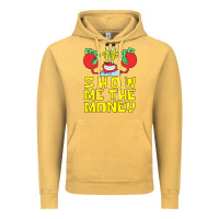 Vintage Mustard mr krabs show me the money Vintage Hoodie - artisFamous
