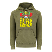 Vintage Olive mr krabs show me the money Vintage Hoodie - artisFamous