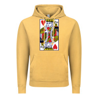 Vintage Mustard king of hearts Vintage Hoodie - artisFamous