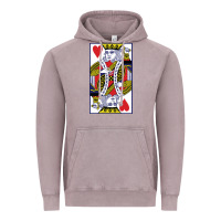 Vintage Zinc king of hearts Vintage Hoodie - artisFamous
