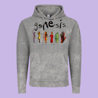 Genesis Vintage Hoodie Designed By Artisfamous