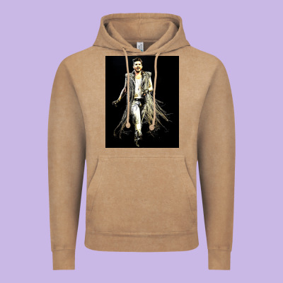 Adam Lambert 01 Vintage Hoodie Designed By Artisfamous