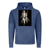 Vintage Denim adam lambert 01 Vintage Hoodie - artisFamous