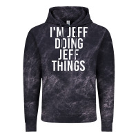 Cloud Black i'm jeff doing jeff things shirt funny christmas gift idea Vintage Hoodie - artisFamous