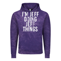 Cloud Purple i'm jeff doing jeff things shirt funny christmas gift idea Vintage Hoodie - artisFamous