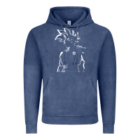 Vintage Denim Goku Vintage Hoodie - artisFamous