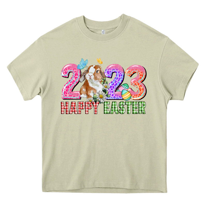 2023 Happy Easter Heavy Core Tee by CowGirlArtShop | Teevron