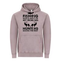 Vintage Zinc funny fishing and hunting Vintage Hoodie - artisFamous