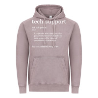 Vintage Zinc funny tech support definition Vintage Hoodie - artisFamous