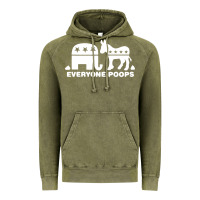 Vintage Olive everyone poops Vintage Hoodie - artisFamous