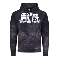 Cloud Black everyone poops Vintage Hoodie - artisFamous