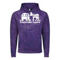 Cloud Purple everyone poops Vintage Hoodie - artisFamous