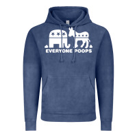 Vintage Denim everyone poops Vintage Hoodie - artisFamous