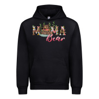 Black mama bear with daisy Urban Hoodie - RanaPortraitStore