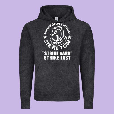 Farmington Strike Team Vintage Hoodie Designed By Artisfamous