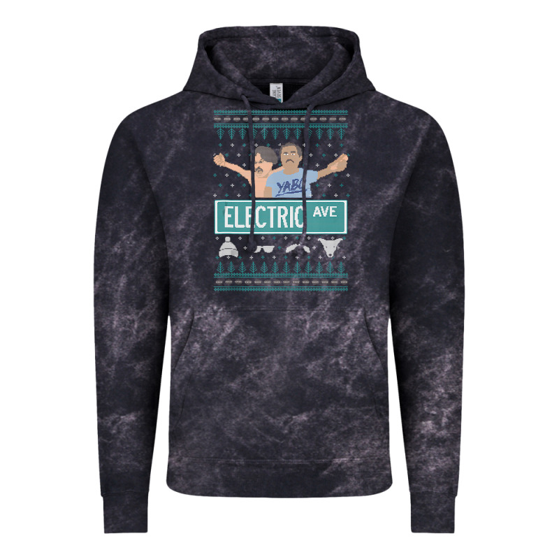 Pardon My Take Electric Avenue Ugly Christmas Sweater Vintage Hoodie by artisFamous | Teevron