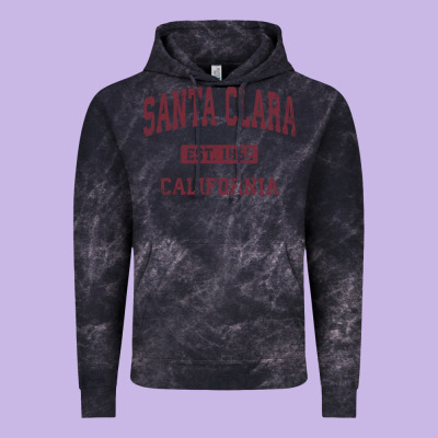 Santa Clara Cali Ca Vintage Athletic Sports Design Vintage Hoodie Designed By Artisfamous