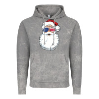 Cloud Rock santa claus  u.s.a sunglasses christmas in july santa Vintage Hoodie - artisFamous