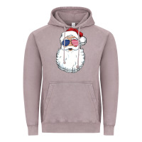 Vintage Zinc santa claus  u.s.a sunglasses christmas in july santa Vintage Hoodie - artisFamous