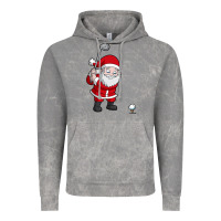 Cloud Rock santa claus golf christmas golfer golfing gift Vintage Hoodie - artisFamous