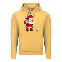 Vintage Mustard santa claus golf christmas golfer golfing gift Vintage Hoodie - artisFamous