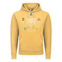Vintage Mustard camiseta witcher Vintage Hoodie - artisFamous