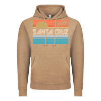 Vintage Coffee santa c.r.u.z cali sunset 70s 80s surfer summer sun Vintage Hoodie - artisFamous