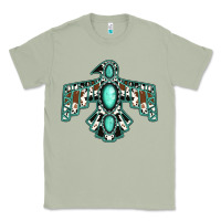 Matcha cowhide turquoise thunderbird Classic Tee - Jasminsmagicworld