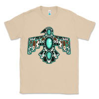 Mushroom cowhide turquoise thunderbird Classic Tee - Jasminsmagicworld