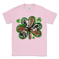 Bubblegum Pink western st patricks day shamrocks Classic Tee - Artiststas