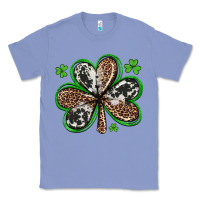 Colony Blue western st patricks day shamrocks Classic Tee - Artiststas