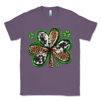 Lavender western st patricks day shamrocks Classic Tee - Artiststas