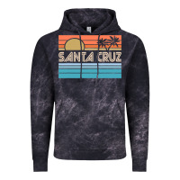 Cloud Black santa c.r.u.z cali sunset 70s 80s surfer summer sun Vintage Hoodie - artisFamous