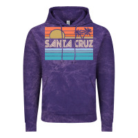 Cloud Purple santa c.r.u.z cali sunset 70s 80s surfer summer sun Vintage Hoodie - artisFamous