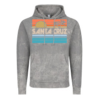 Cloud Rock santa c.r.u.z cali sunset 70s 80s surfer summer sun Vintage Hoodie - artisFamous