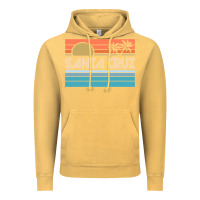 Vintage Mustard santa c.r.u.z cali sunset 70s 80s surfer summer sun Vintage Hoodie - artisFamous