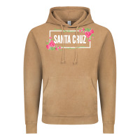 Vintage Camel santa c.r.u.z cali  floral hibiscus flower Vintage Hoodie - artisFamous